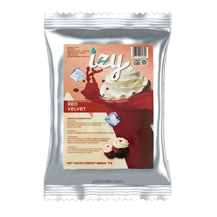 IZY RED VELVET 10 X 1 KG